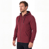 Bonded Zip Thru Hoodie für Herren, gemütliches, thermisches, winddichtes Kletter- und Wander-Sweatshirt