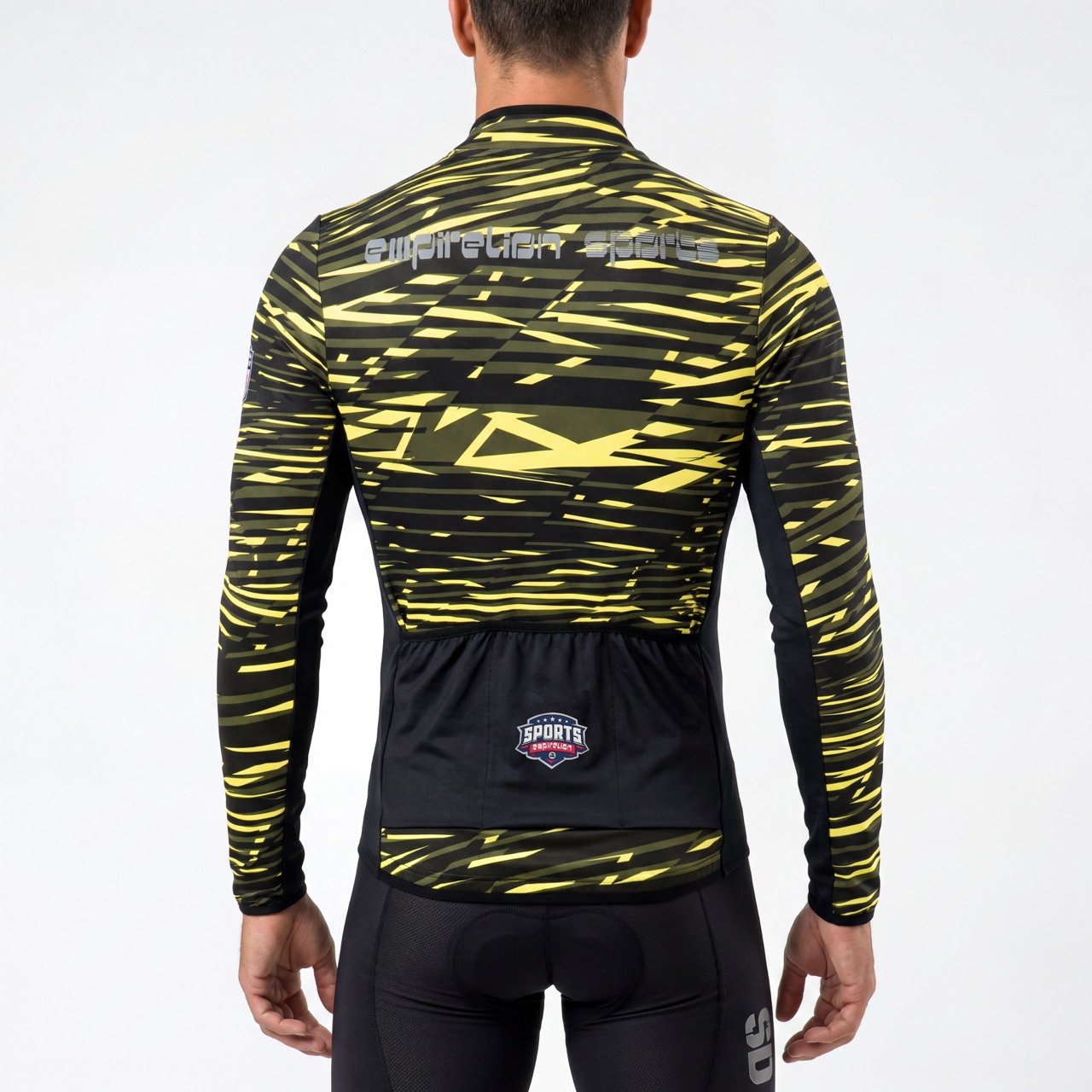 Fahrradjacke mit Allover-Print