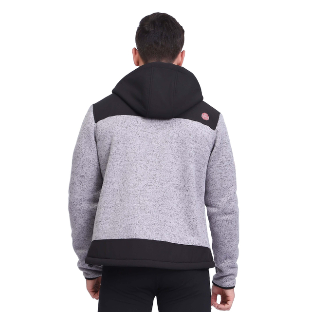 Herren Shaggy Bonded winddichte Winter-Outdoor-Kurzjacke