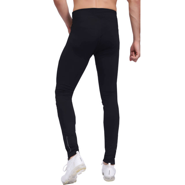 Herren Thermal Unterwäsche -Knie mit hoher Taille mit engen Leggings mit Schrittzwickel