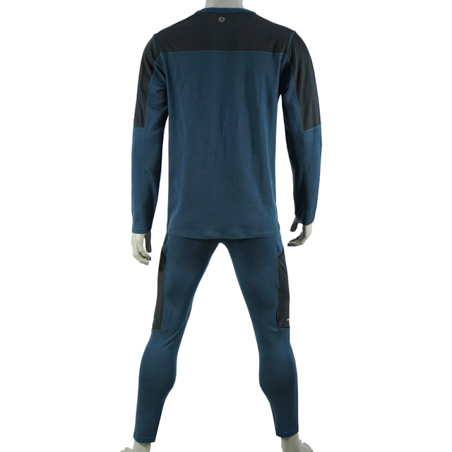Herren Merinowollwolle Baselayer Farbe Blocked Set