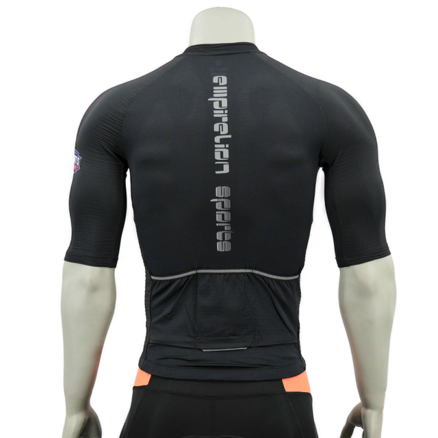 Mid Gewicht Panel Raglan Kurzärärmelte Tonal Design Cycling Jersey