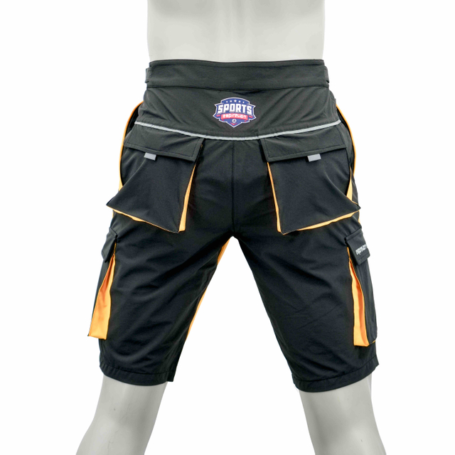 Herren 7 Reißverschluss Taschen Sport kausal kurz