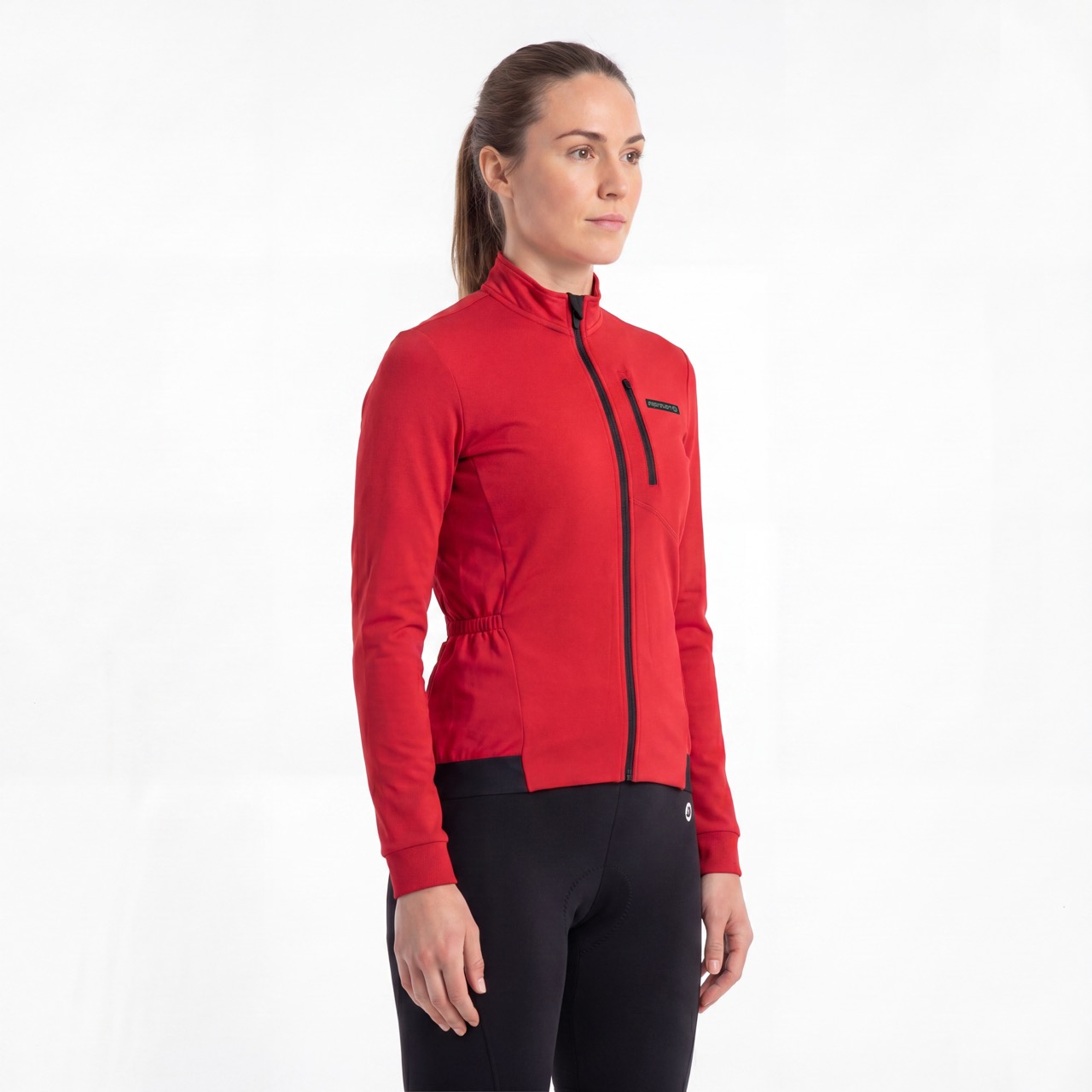 Damen-Fahrradjacke mit Brusttasche
