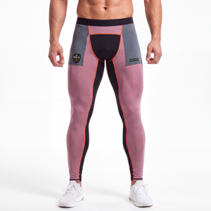 VMTR Herren-Baselayer-Leggings mit Farbblockdesign