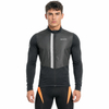 Windfeste Herren-Fahrradjacke mit reflektierenden Besätzen