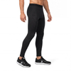 Herren-Unterwäsche aus garngefärbtem Innenfleece mit halbem Reißverschluss und Thermo-Leggings mit halbem Reißverschluss