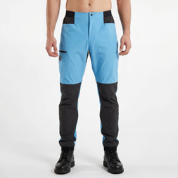 Herren-Wanderhose mit Farbblock-Motiv, elastische Taille