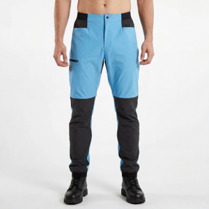 Herren-Wanderhose mit Farbblock-Motiv, elastische Taille