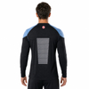 Herren-Baselayer-Racing-Workout-Tops mit Windschutzeinsätzen