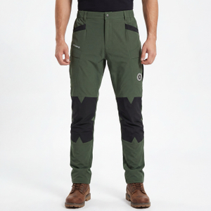 Stilvolle Herren-Wanderhose mit Einsätzen, verstellbarem Knie und großen Taschen