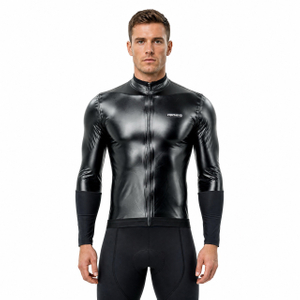 Regen- und winddichte Herren-Radjacke