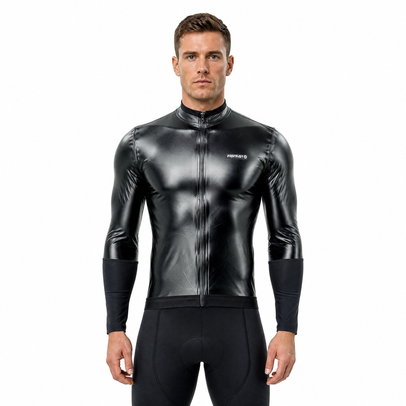 Regen- und winddichte Herren-Radjacke