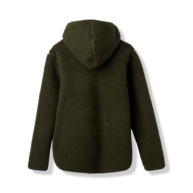 Herren Winter Wärme Sherpa Schwere Zip Hoodies Fleece Jackets Top