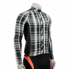 Arnndyed Check-Long-Lonte-Fahrradtrikot