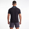Colorblock-Poloshirt für Herren von Footabl Team mit kurzen Ärmeln