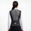 Damen-Radtrikotjacke mit Farbblockeinsätzen