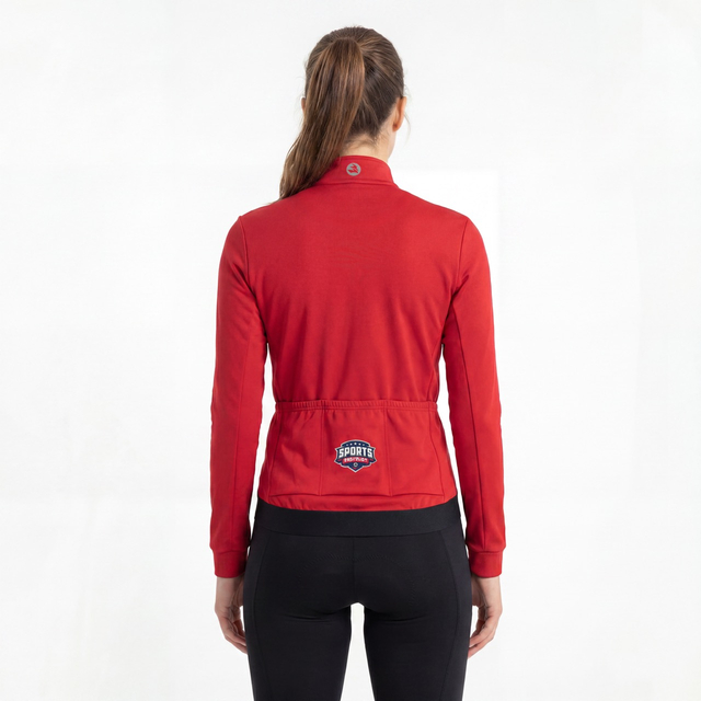 Damen-Fahrradjacke mit Brusttasche