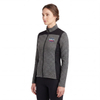 Gesteppte Farbblock-Fahrradjacke für Damen