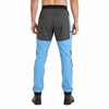 Herren-Wanderhose mit Farbblock-Motiv, elastische Taille