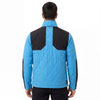 Herren-Jacke mit Reißverschluss, Camping, Wandern, Bergsteigen, Alpinismus, Quilten, Farbblockierung
