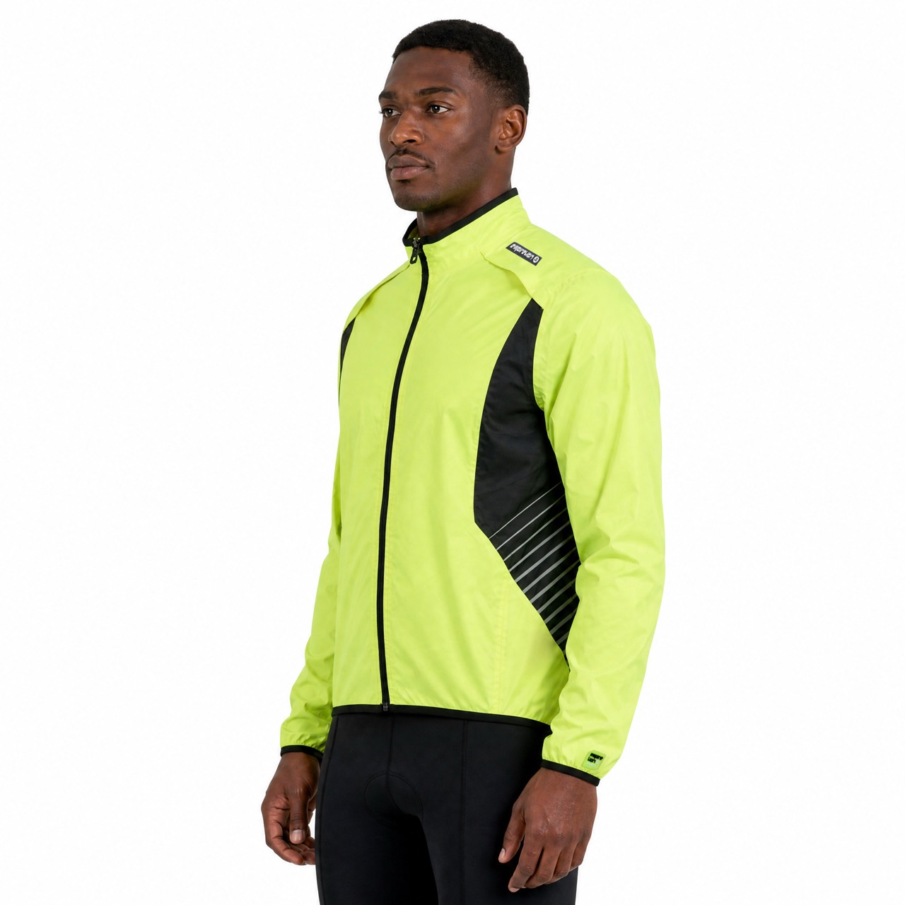 Winddichte, beschichtete Regen-Fahrradjacke für Herren