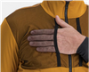 Herren-Fleece-Radjacke mit Netztasche und doppelter Gesäßtasche