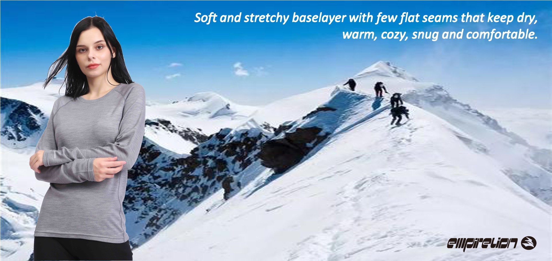 Merinowollwolle Baselayer -Set