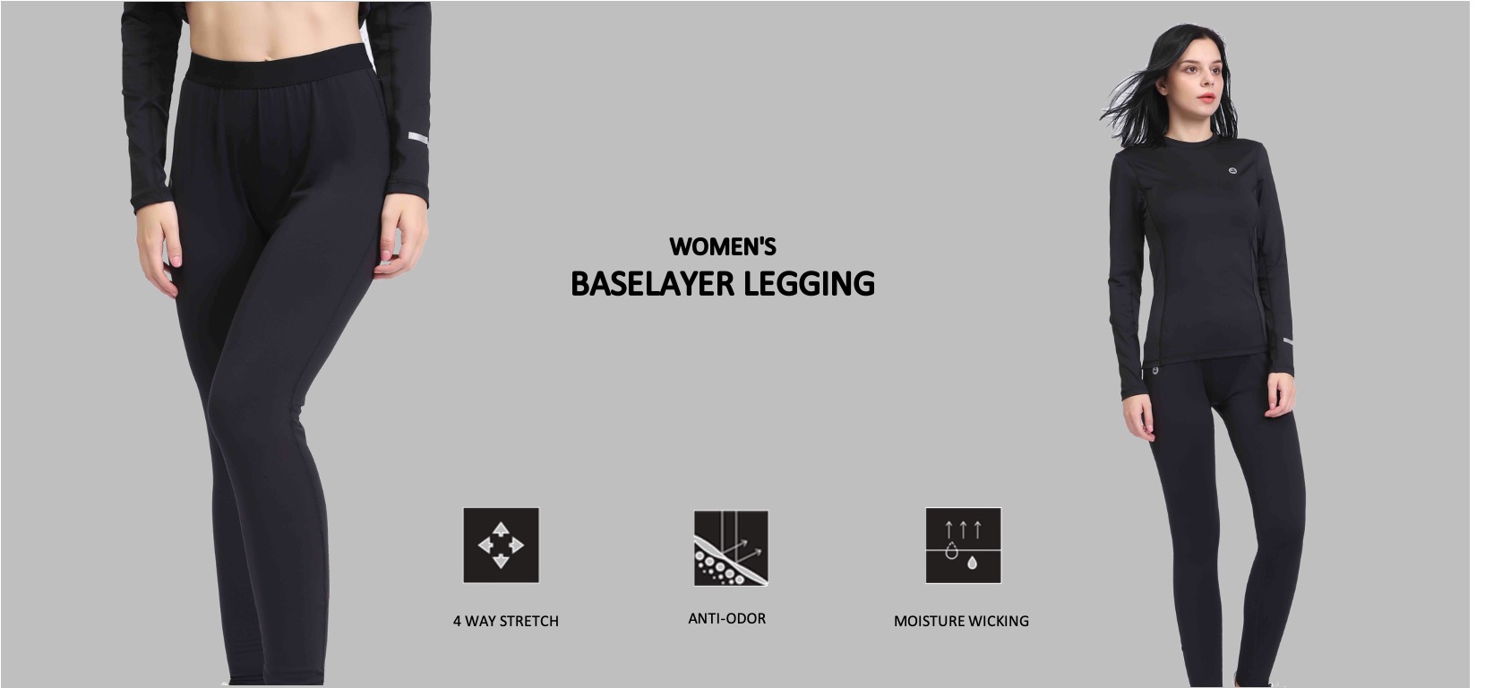 Frauen Baselayer Legging