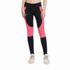 Damennetz Panel Reißverschluss Taschen Fitnessstudio -Training Leggings Yogahosen