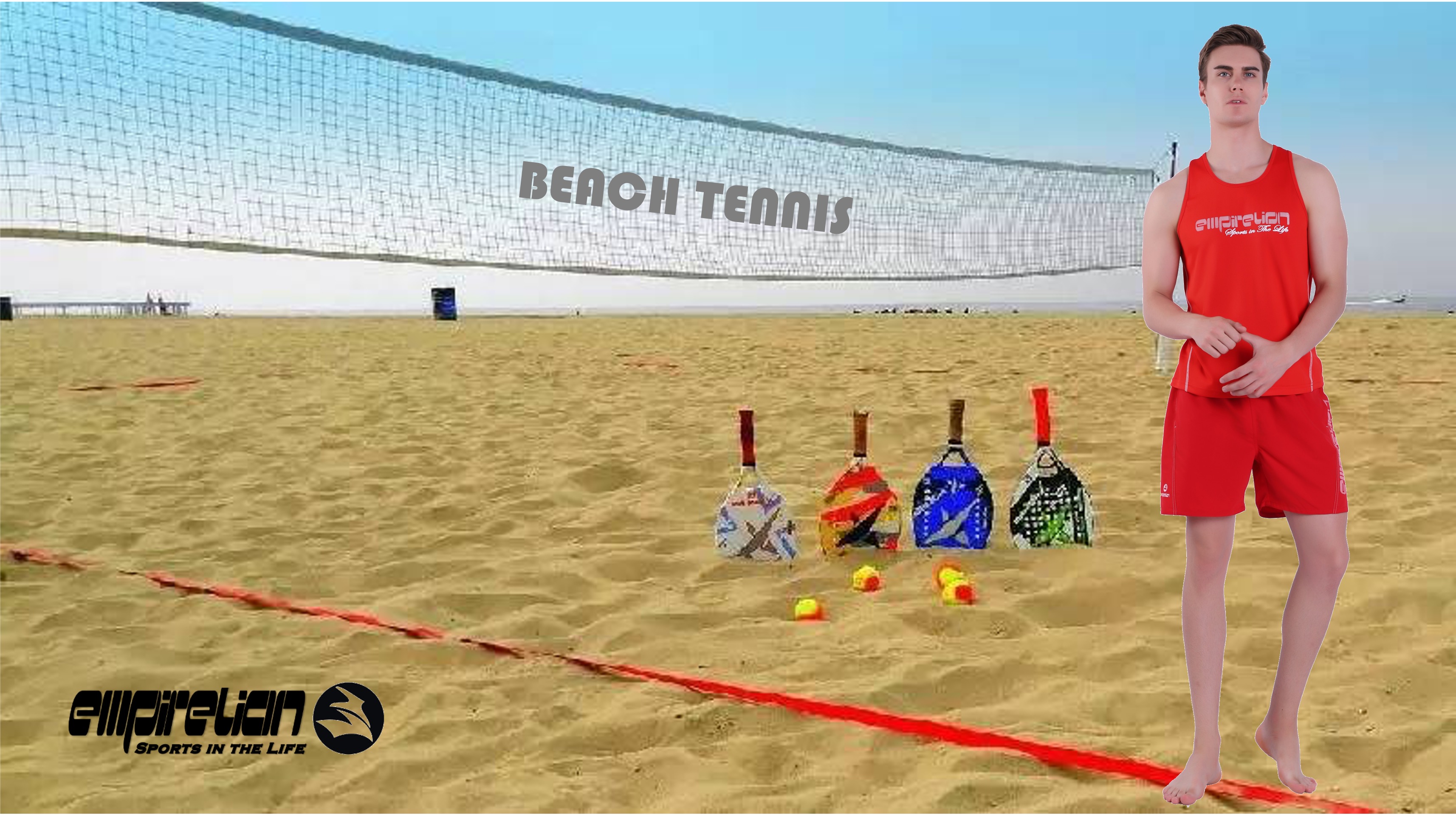 Strand-Tennis.