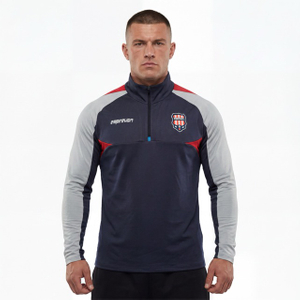Herren-Fußball-Langarm-Colorblock-Oberteile