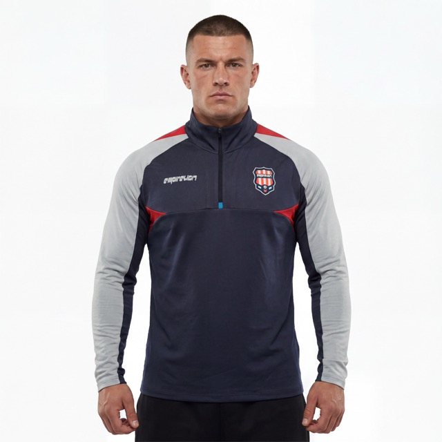 Herren-Fußball-Langarm-Colorblock-Oberteile