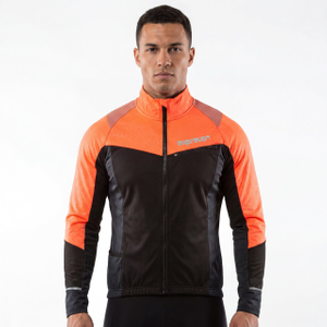 Gebondete, winddichte Softshell-Fahrradjacke