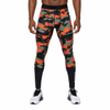 Baselayer-Jerseyhose für Herren mit Camouflage-Print