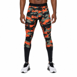 Baselayer-Jerseyhose für Herren mit Camouflage-Print