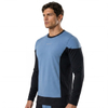 Herren-Baselayer-Racing-Workout-Tops mit Windschutzeinsätzen