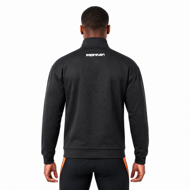 Herren-Fußballjacke mit durchgehendem Reißverschluss