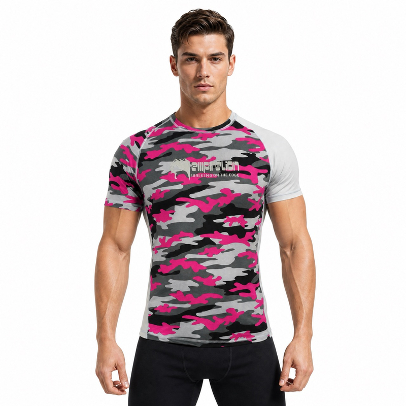 Bedruckte Kletter-T-Shirts für Herren