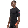 Mittelschweres Raglan-Kurzarm-Radtrikot mit Ton-in-Ton-Design