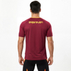 Herren-T-Shirt mit bedrucktem Fußballtrikot und Logo