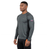 Langarmshirt mit Mesh-Einsätzen als Basisschicht 