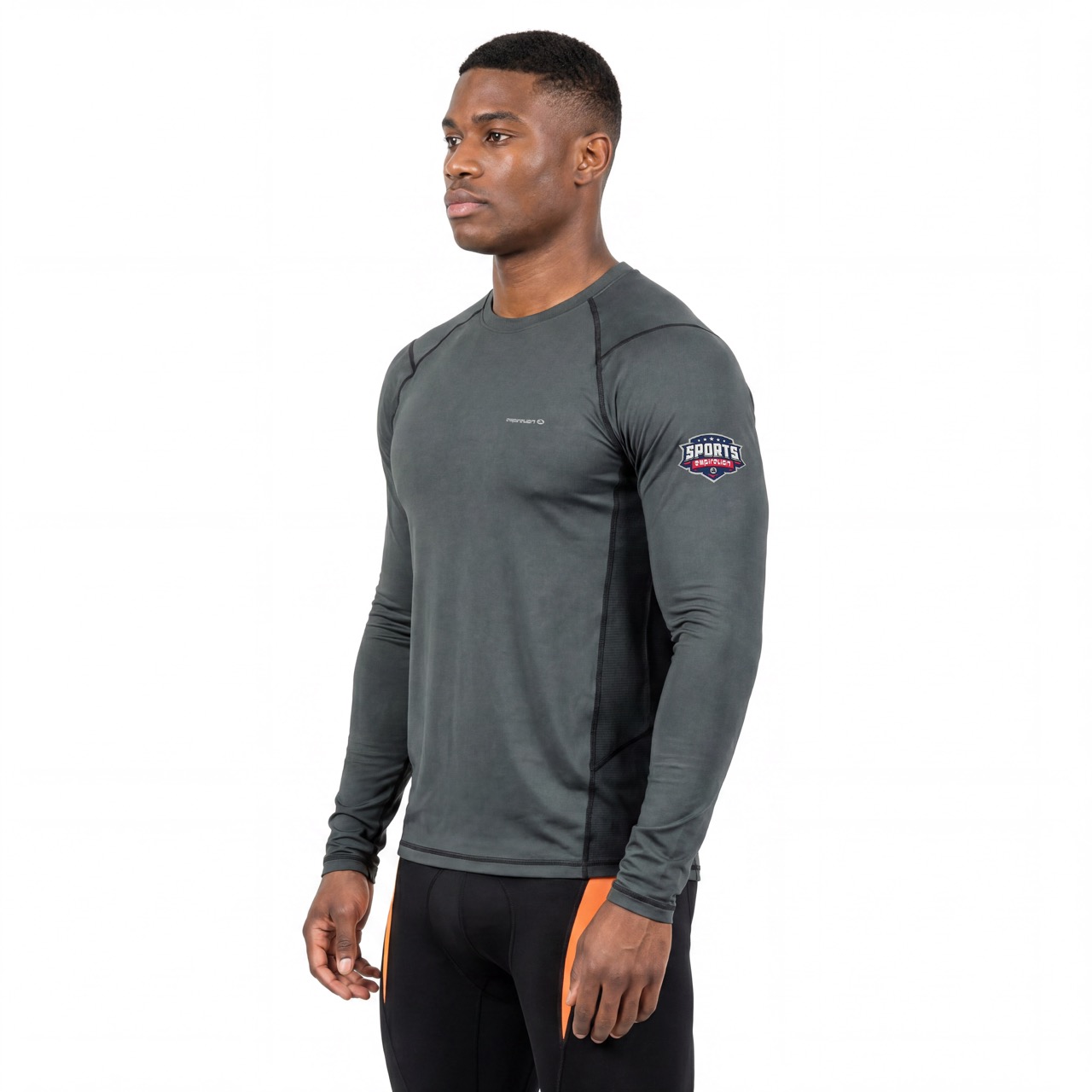 Langarmshirt mit Mesh-Einsätzen als Basisschicht 